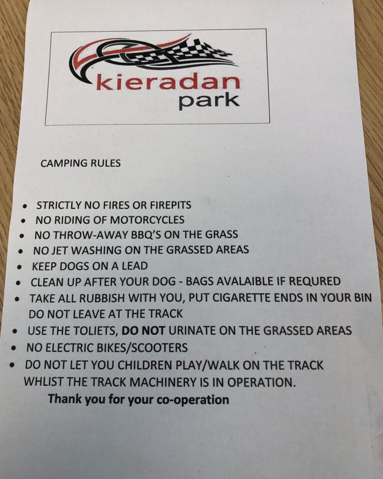 ⚠️ Notice to all riders this weekend